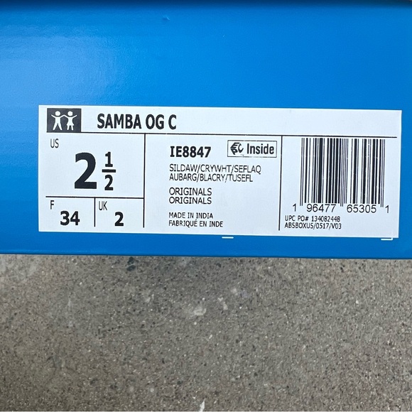 Adidas Kids Samba Sneakers - Picture 9 of 9